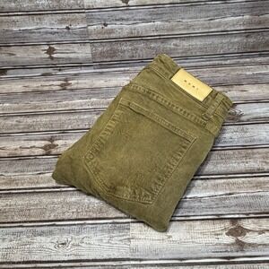 MNML‎ Khaki Olive Green Distressed Skinny Jeans Men Size 31x33